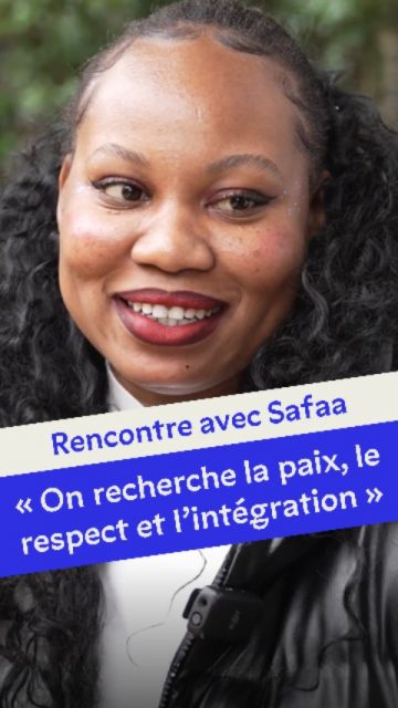 🗣 Rencontre avec Safaa : « On recherche la paix, le respect et l’intégration »

Originaire du Soudan, Safaa habite aujourd’hui en France et étudie le français.

🎙 À l’occasion du festival Exilées de France terre d’asile, Safaa a raconté au micro de @nirinaytb ses premiers mois en France, a partagé ses passions et livré ses conseils aux personnes qui ont aussi vécu un parcours d’exil.

💜 Découvrez son témoignage.