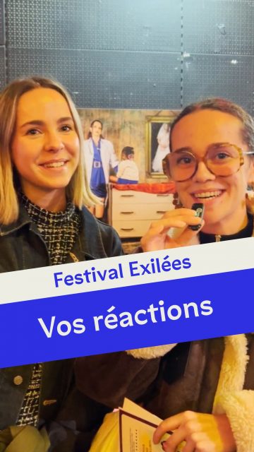 ✨ Qu’avez-vous pensé du festival Exilées ?

🎤 Nous avons tendu notre micro aux festivalier·ères venu·es à @groundcontrolparis  pour découvrir la toute première édition du festival Exilées il y a quelques semaines.

Vous y étiez ? Dites-nous ce que vous en avez pensé en commentaire 💬👇
