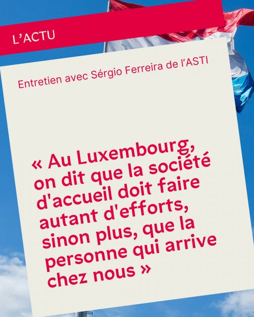 🔴 Depuis l’arrivée de son nouveau gouvernement en 2023, le Luxembourg a durci sa politique migratoire pour les ressortissant·es de pays extérieurs à l’Union européenne. Pourtant, le Luxembourg est l’un des pays européens les plus cosmopolites, la moitié de sa population étant composée de personnes étrangères. 

De plus, malgré la loi du « Vivre ensemble » adoptée il y a deux ans, les personnes exilées au Luxembourg continuent d’être confrontées à de grands défis d’intégration. 

👉 Sérgio Ferreira, directeur politique à l’Association de soutien aux travailleurs immigrés (@asti.lu), nous éclaire sur les récents développements en matière d’immigration et d’asile et les obstacles rencontrés par les personnes étrangères dans leur parcours d’intégration. 

🔎 Retrouvez l'entretien complet en suivant le lien en bio.