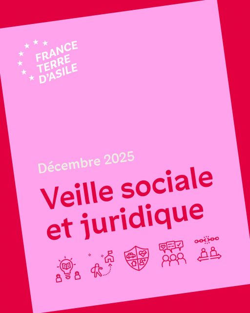 📢 Découvrez la veille sociale et juridique de France terre d'asile ! 

Vous souhaitez en savoir plus sur l’asile et les droits des personnes étrangères ? Chaque mois, on vous décrypte les dernières actualités liées à l’intégration, la protection des mineur·es isolé·es étranger·ères, le droit au séjour ou encore l’éloignement. 
 
À la une du mois de décembre ⬇️ 
 
➡️ Un an après la chute du régime de Bachar al-Assad, l’Union européenne a publié de nouvelles orientations en matière d’asile destinées à aider les autorités à évaluer les demandes d’asile des Syrien·nes ayant fui le pays. 

➡️Le 11 décembre, l’Assemblée nationale a adopté une proposition de loi visant à mieux protéger les mineur·es isolé·es étranger·ères. 

➡️ L’Assemblée a également adopté la proposition de loi garantissant le renouvellement automatique des titres de séjour de longue durée et assurant une simplification des démarches administratives pour les titulaires. 

➡️ La Haute Autorité de santé (HAS) a publié des recommandations de bonnes pratiques pour accompagner les jeunes majeur·es sortant de la protection de l’enfance et les personnes en situation de précarité vers leur projet d’habitat. 
 

🔗 Retrouvez d’autres actualités dans la veille complète et inscrivez-vous pour recevoir les prochaines via le lien en bio !