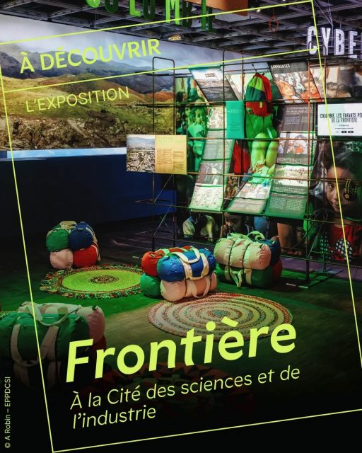 🌎 Découvrez « Frontière », une nouvelle exposition de la @citedessciences qui explore la frontière sous toutes ses coutures !

🗺 Cartographie, art, récits, vécus... L’exposition offre une vue d’ensemble et une prise de recul sur une notion souvent instrumentalisée.

📅 À découvrir dès maintenant et jusqu’au 2 janvier 2028

📍Cité des sciences et de l’industrie, 30 avenue Corentin Cariou, 75019